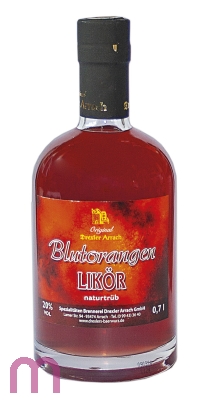 Blutorangen Likör 20% Vol. 0,7 Ltr. Glasflasche*