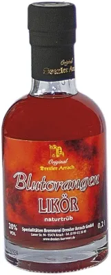 Blutorangen Likör 20% Vol. 0,2 Ltr. Glasflasche*