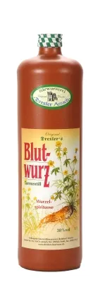 Blutwurz 38% vol 1 Liter Tonkrug*