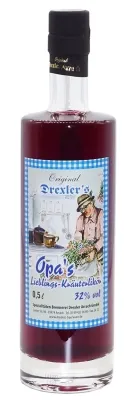 Opa's Lieblings Kräuterlikör 32% vol 0,5 Liter Glasflasche*