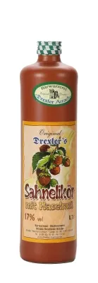Sahnelikör mit Haselnuss 17% vol 0,7 Liter Tonkrug*