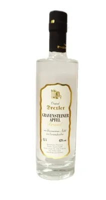 Gravensteiner Apfel Brand 43% vol 0,5 Liter Glasflasche*