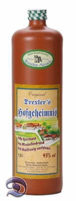 Drexlers Hofgeheimnis 45% vol 1 Liter Tonkrug*