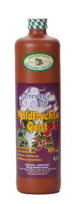Waldfrüchte Geist 40% vol 0,7 Liter Tonkrug*