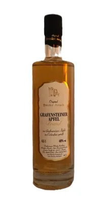 Gravensteiner Apfel Brand 40% vol 0,5 Liter Glasflasche*