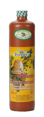 Williams Birnenbrand mit Honig 38% vol 0,7 Liter Tonkrug*