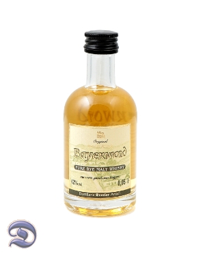 Bayerwoid Pure Rye Malt Whisky 42% vol 0,05 Liter Glasflasche*