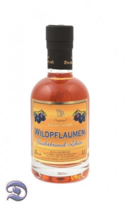 Wildpflaumen Fruchtbrand-Likör 20% vol 0,2 Liter Glasflasche*
