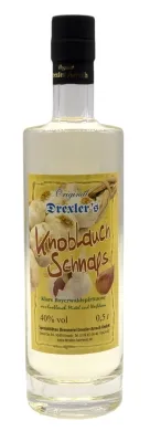 Knoblauchschnaps 40% vol 0,5 Liter Glasflasche*
