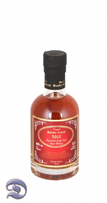 No1 Bayerwald Single Cask Malt Whisky 46% vol Bourbonfass 0,2 Liter Glasflasche*