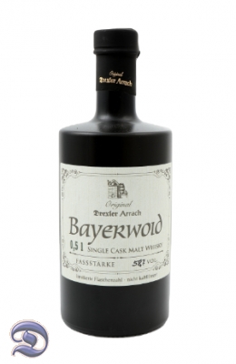 Bayerwoid Single Cask Malt Whisky 60,3 % Fassstärke! vol 0,5 Liter Glasflasche*