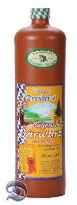 Bayerwald Bärwurz 38% vol 1 Liter Tonkrug*
