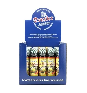 Wolfskuss 50% vol. Kräuterlikör Box mit 30 Stück in 0,02 Ltr. Glasflasche*